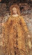 BORGOGNONE, Ambrogio St Catherine of Alexandria fd oil on canvas
